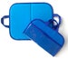 Mini Felt / Flannel Board with handles and storage -Blue w/ Blue trim. Travel Kids 