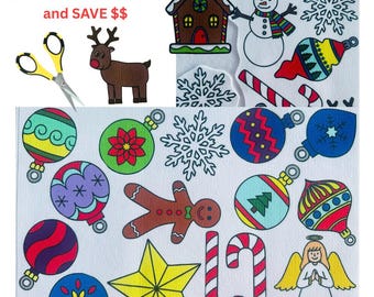 Felt Christmas Tree 41"H- w ornaments. 2 Options-DIY or READY to Play. High Quality felt- Wall Hanging. Toddlers, Children’s Personal Tree.