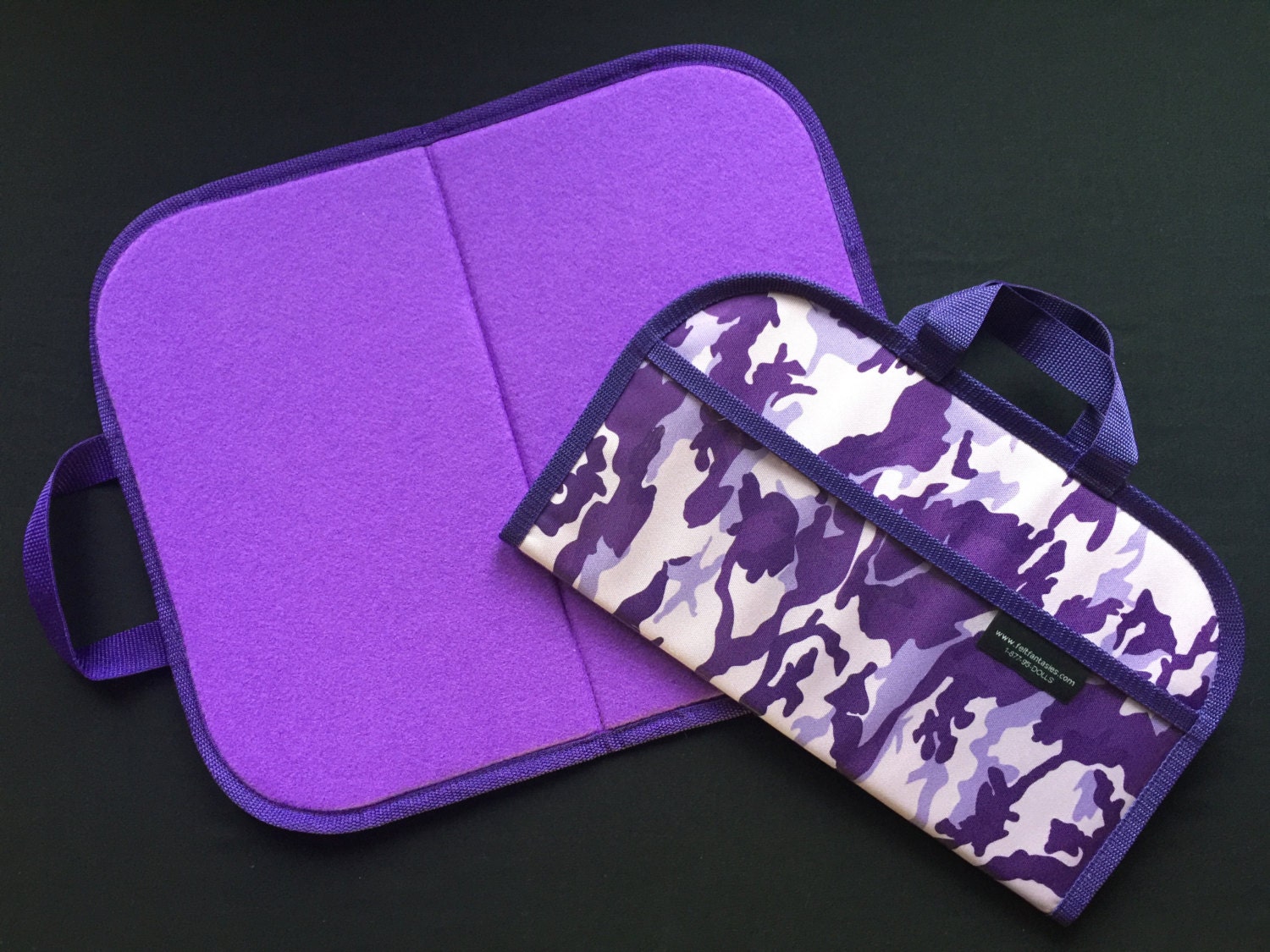 Large Felt / Flannel Board with handles and storage 18X26 Etsy