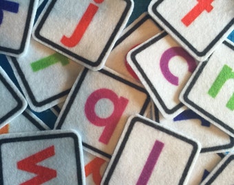 Chicka Chicka Boom Boom  Felt / Flannel Board Story. Includes 26 Alphabet Letters (lowercase)
