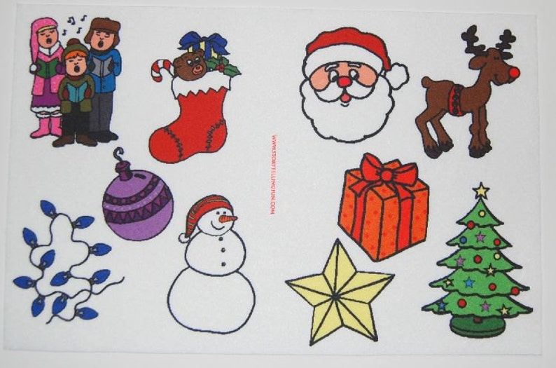 Santa , Santa, What do you see Felt Flannel Board Set image 4