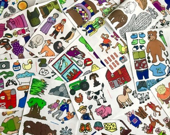 10 Felt / Flannel Board Sets (You Pick) Bundle & Save ............FREE SHIPPING. Children's Gifts, Teacher Gifts, Preschool, Daycare.