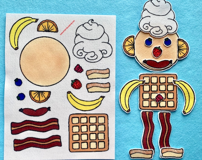 Flip Flap Jack Felt/ Flannel Board Set - Etsy