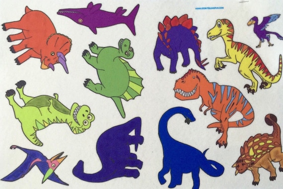 Five Little Dinosaurs Jumping on the Bed Felt Story/ece/circle 