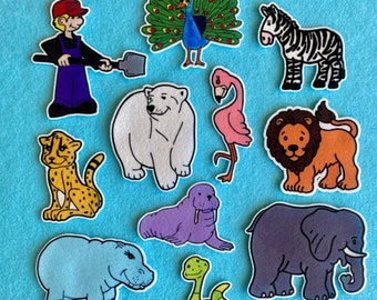 Polar Bear Felt / Flannel Board Set . Preschool Teachers. Lesson Plans. Felt Animals. Educational Toys. Storytelling Tools. Interactive.