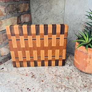 End Grain Cutting Board. 11.5” X 9.0” X 1.25”