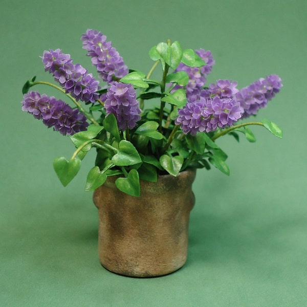 RESERVED for minteriors (Dollhouse scale lilacs)