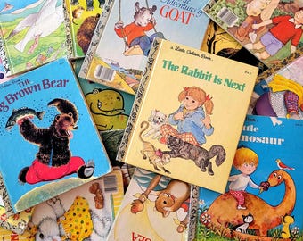 Stories About Animal Friends - Little Golden Books - Copyrights from 1947 to 1999 -  Printed in USA