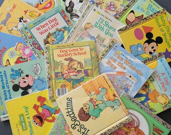 First Little Golden Book (5.75") - Assorted Titles - Copyright Dates 1963 - 1995 - Printed in USA