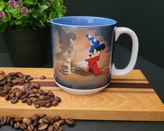 The Disney Store Collectible Fantasia Mug - 1990s New in Box - Made in Thailand
