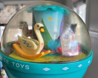 Fisher Price Roly Poly Chime Ball # 165 - 1967 to 1985 - Toddler Toy - Made in USA