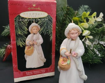 Hallmark Keepsake Ornament 1997 Collector's Series/Christmas Visitors Series, Kolyada/Final in Collection/LaDene Votruba/Made in Thailand