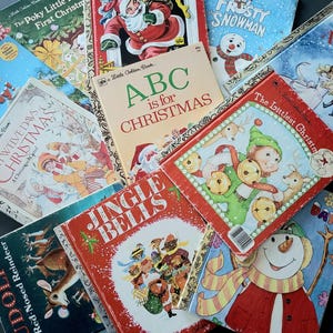 Little Golden Books - Christmas Season/Classic Holiday Characters/Printed in USA. Bild 1