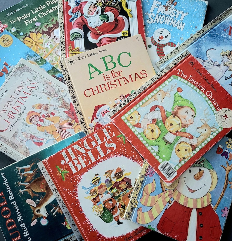 Little Golden Books - Christmas Season/Classic Holiday Characters/Printed in USA. Bild 1