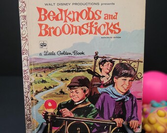 A Little Golden Book - Bedknobs and Broomsticks - Copyright 1971 - First Edition