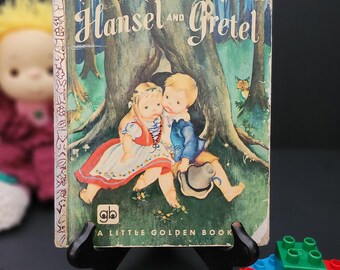 A Little Golden Book - Hansel and Gretel/Renewed Copyright 1954/Printed 1971/Eloise Wilkins/Classic Fairytale/Brothers Grimm/Printed in USA