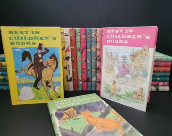 Vintage Best in Children's Books Volumes/Doubleday Book Clubs 1957- 1961/Various Authors & Illustrators/Printed in USA