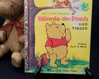 A Little Golden Book Winnie the Pooh and Tigger/11th Printing 1976/Copyright 1956