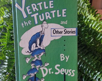 Vintage Dr. Seuss Yertle the Turtle and Other Stories/Copyright 1950/Large Format Book Club Edition/Gertrude McFuzz/The Big Brag/USA