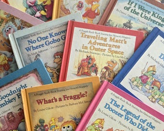 A Fraggle Rock Book Starring Jim Henson's Muppets (TM) - Weekly Reader Books - Various Titles - Copyright 1984 and 1985 - Printed in USA