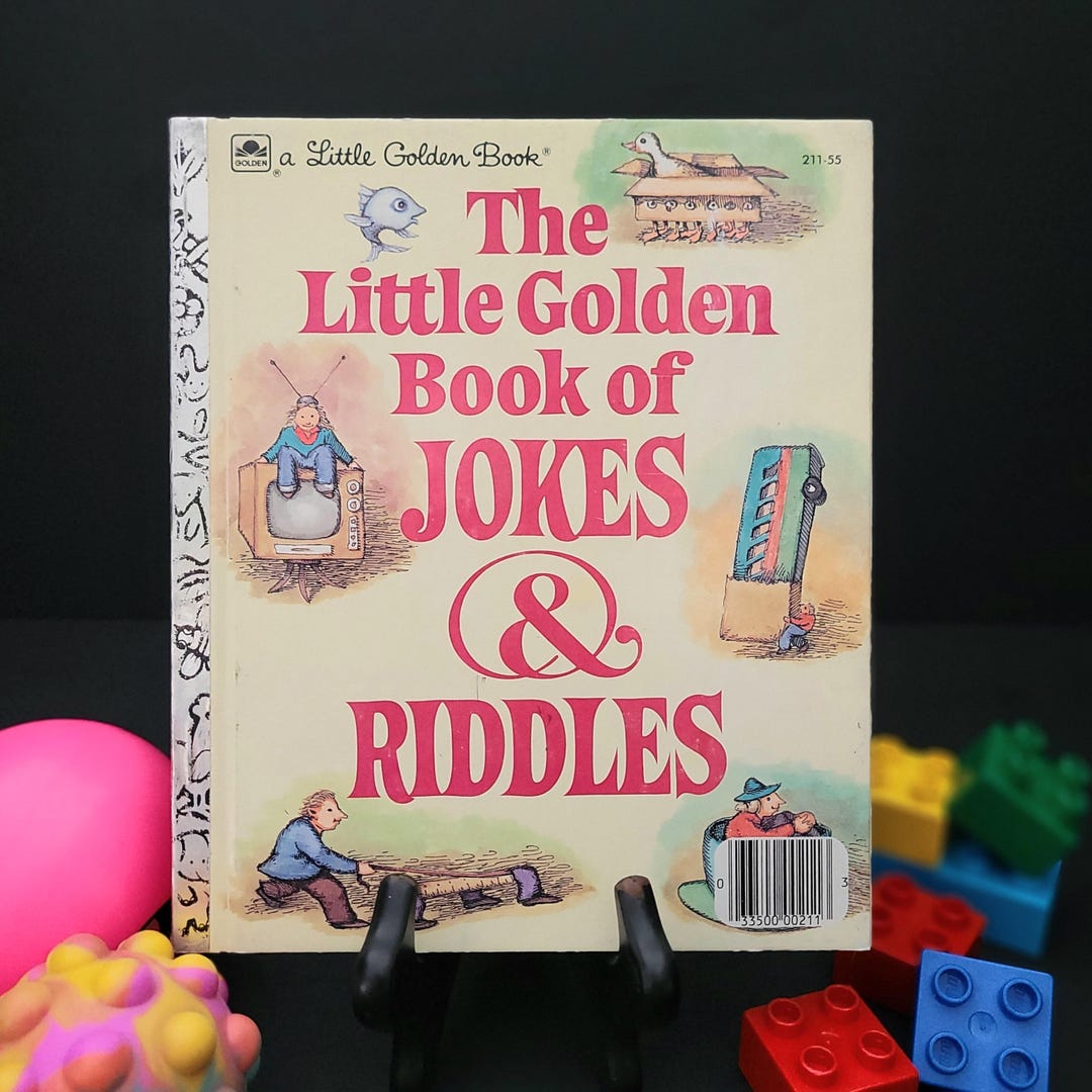 The Little Golden Book of Jokes & Riddles/copyright 1983/eighth ...