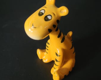 Beswick Pottery and Walt Disney Productions Vintage Tigger Figurine/Winnie the Pooh/Milne & Shepard/Collectible Figurine/Made in England