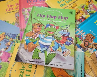 Values to Grown On Books Featuring Jim Henson's Muppets - Copyright 1992 to 1996 - Printed in the USA