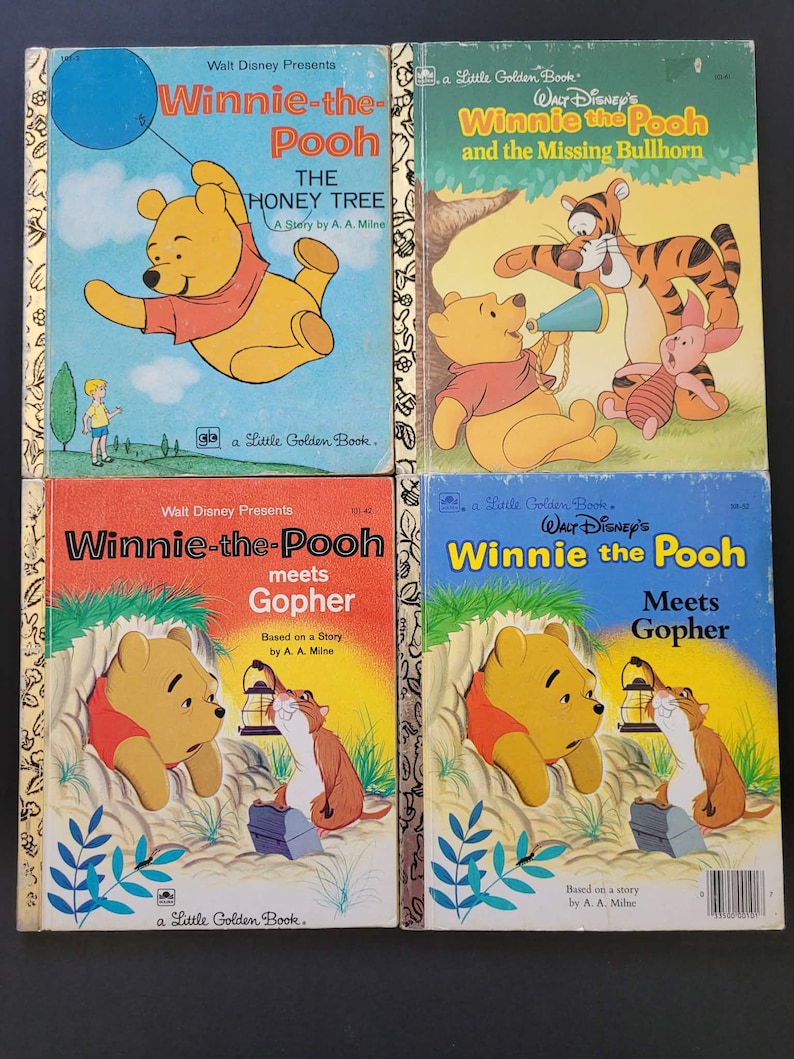 Tigger Gopher Tales of Disney's Winnie the Pooh & Friends - Little Golden Books ...