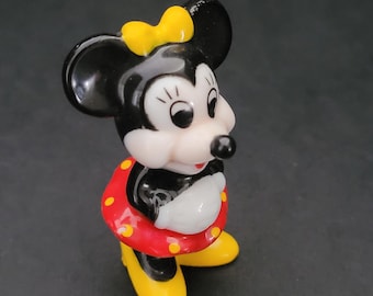 Walt Disney Productions Tiny Minnie Mouse Figurine