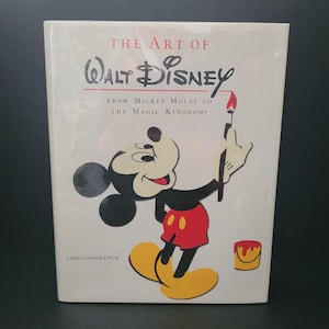 The Art of Walt Disney- Christopher Finch 1983 Edition - Etsy