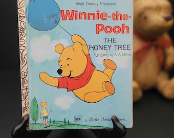 A Little Golden Book - Winnie the Pooh The Honey Tree/Copyright 1954/27th Printing 1980