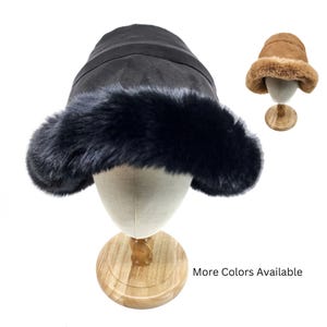 Fur Cloche Hat - Etsy display picture 1