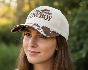 Coffee Cowboy Embroidered Trucker Hat