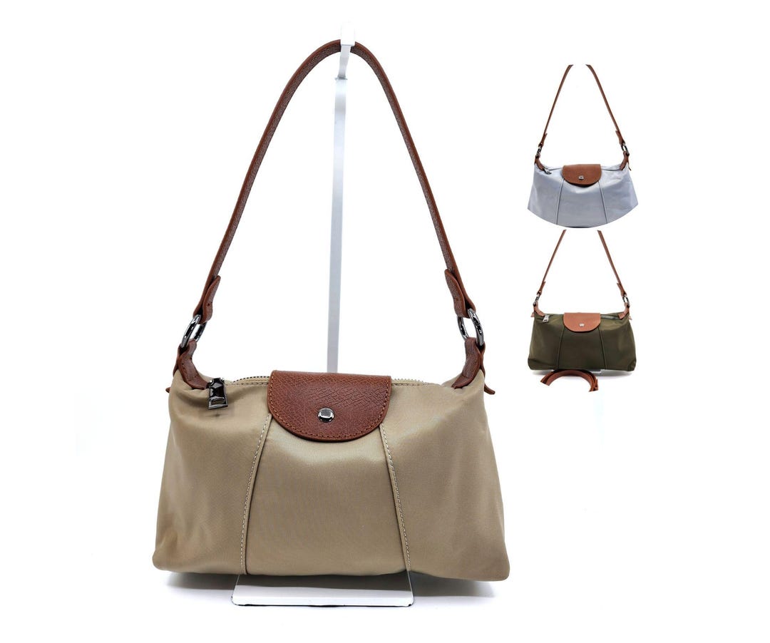 Nylah Flapover Crossbody w/ Woven Strap