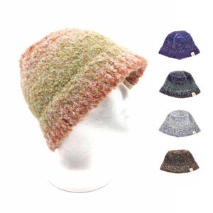 Marchen ♥ Two tone knit bucket hat /追跡付 Designer fashion, Seoul-fully created | W Concept