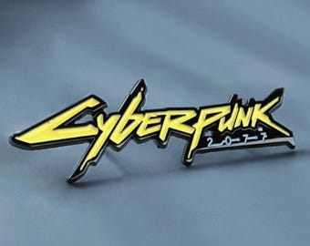 Cyberpunk 2077 Logo Metal Pin – Unique Gamer Collectible, High Quality Enamel Pin, Personalized Gift for Cyberpunk Lovers, Gift For Him