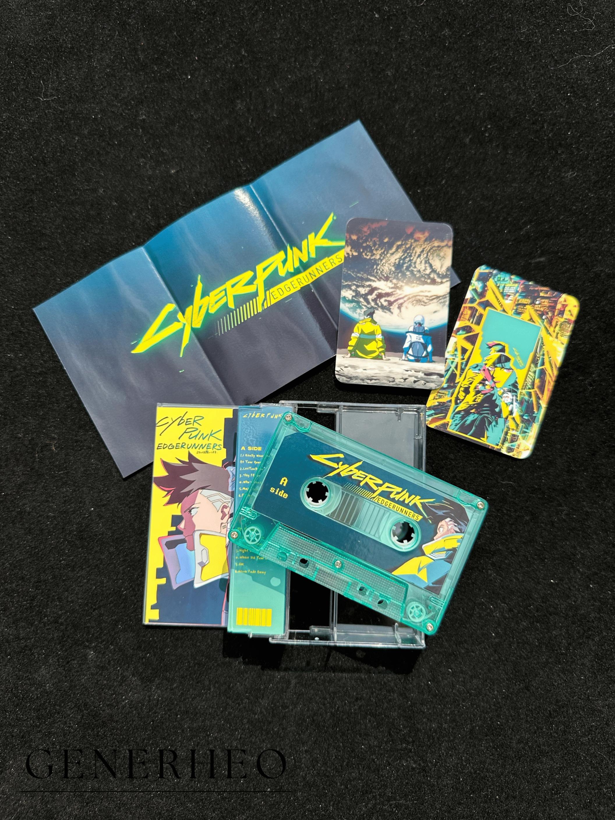 サイバーパンク エッジウォーカーズ ハードカバーカセットテープ