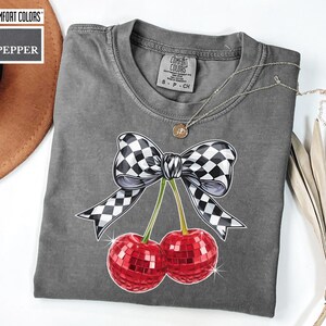 Pepper Comfort Colors Disco Cherry Shirt