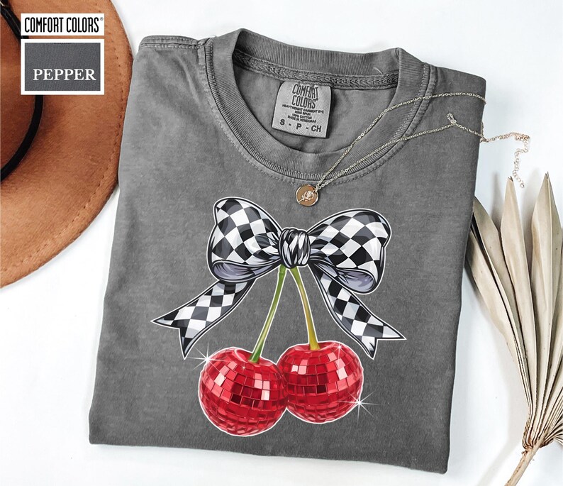 Pepper Comfort Colors Disco Cherry Shirt