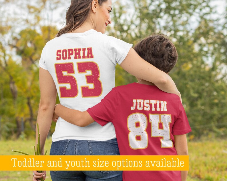 Family Custom Retro Kansas City Football Tshirt