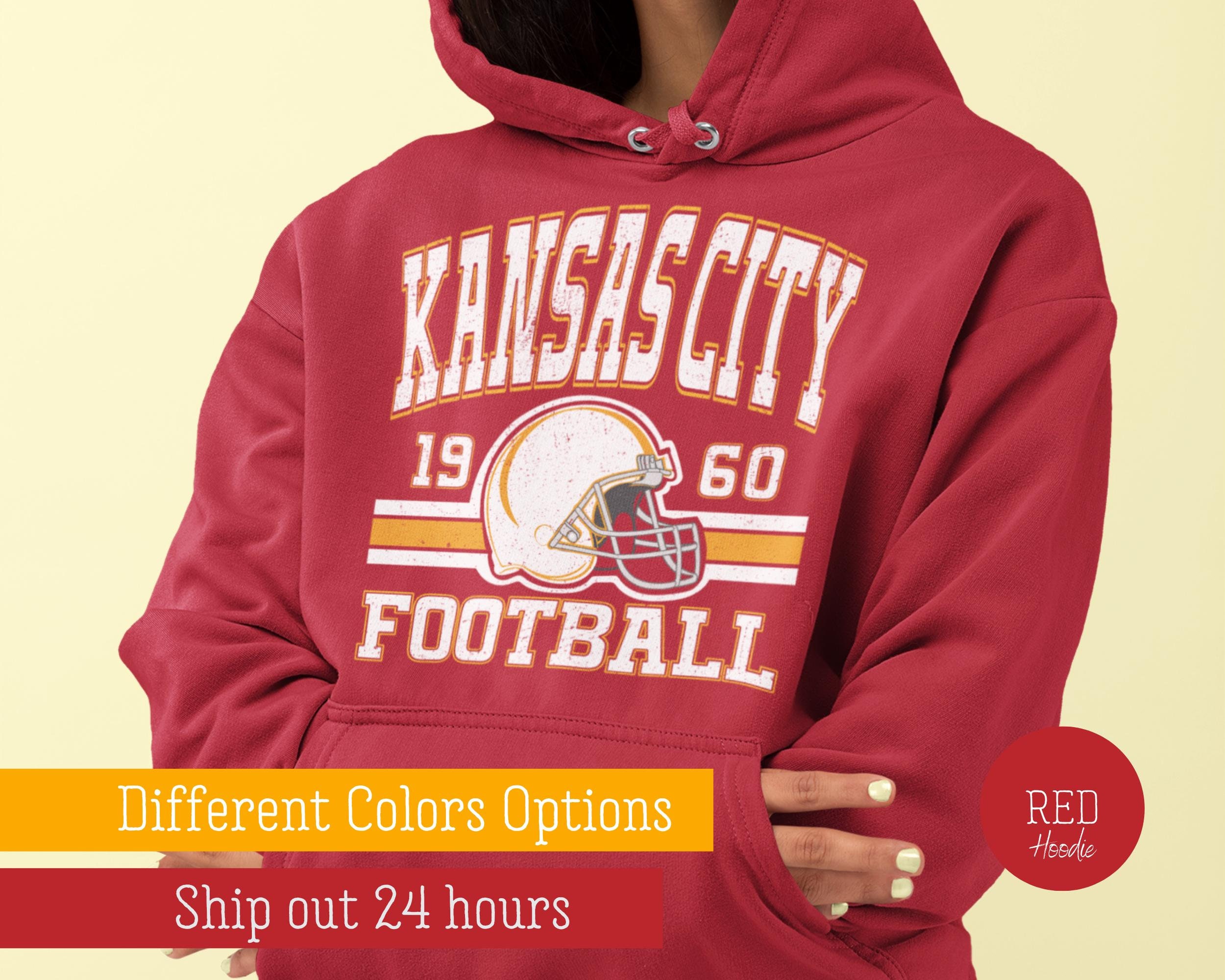 thumbnail image 2 of Philcos Kansas City Chiefs Red Hoodie – Premium Cotton Fan Hoodie For Game Day 2 of 14