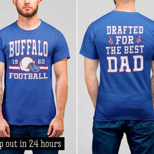 Blue Buffalo Football Dad Shirt