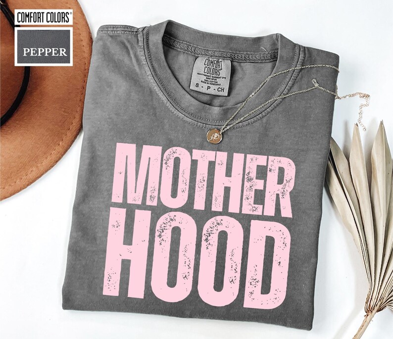Pepper Comfort Colors Motherhood Shirt
