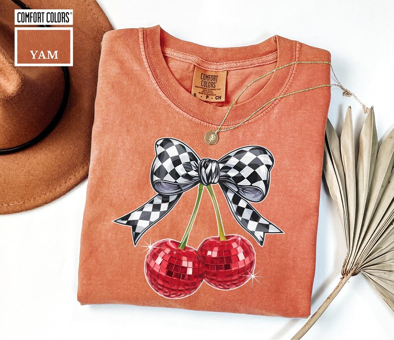 Yam Comfort Colors Disco Cherry Shirt