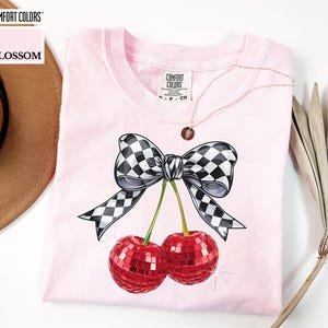 Blossom Comfort Colors Disco Cherry Shirt