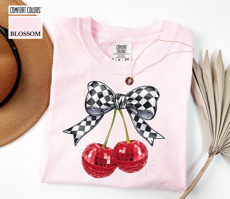 Blossom Comfort Colors Disco Cherry Shirt