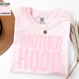 Blossom Comfort Colors Motherhood Shirt
