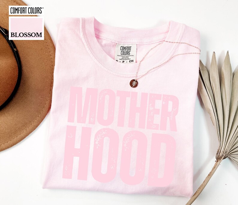 Blossom Comfort Colors Motherhood Shirt