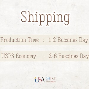 Shipping İnformation:
Production Time: 1-2 Bussines Day
USPS Economy: 2-6 Bussines Day