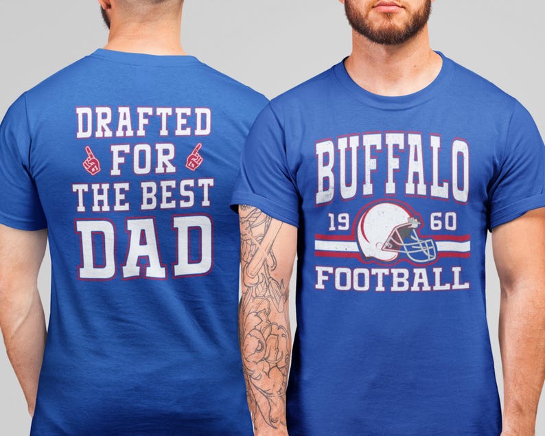 Blue Buffalo Football Dad Shirt